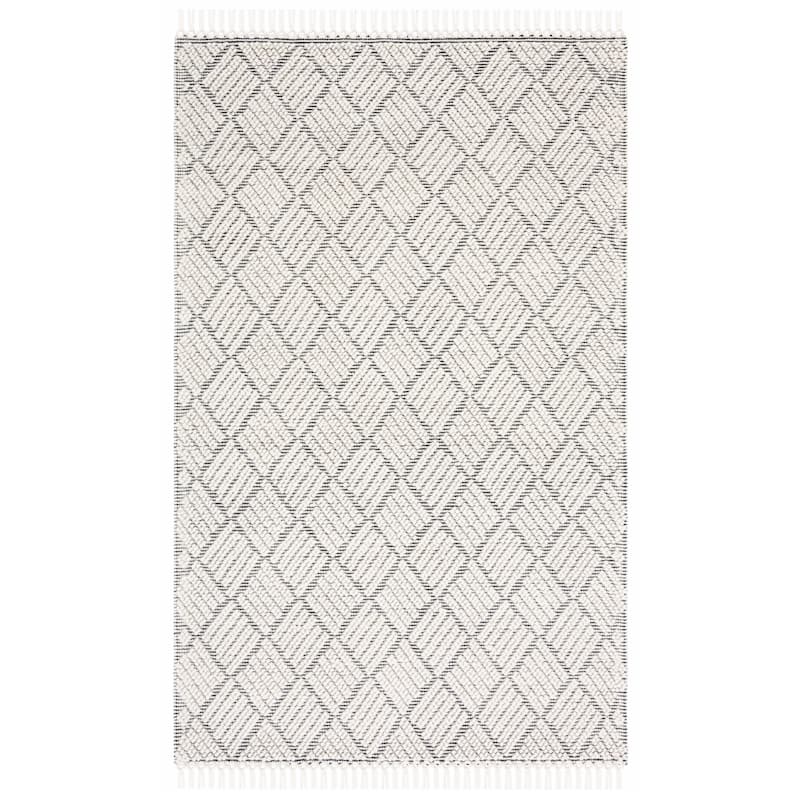 SAFAVIEH Handmade Marbella Heidelinde Modern Wool Rug