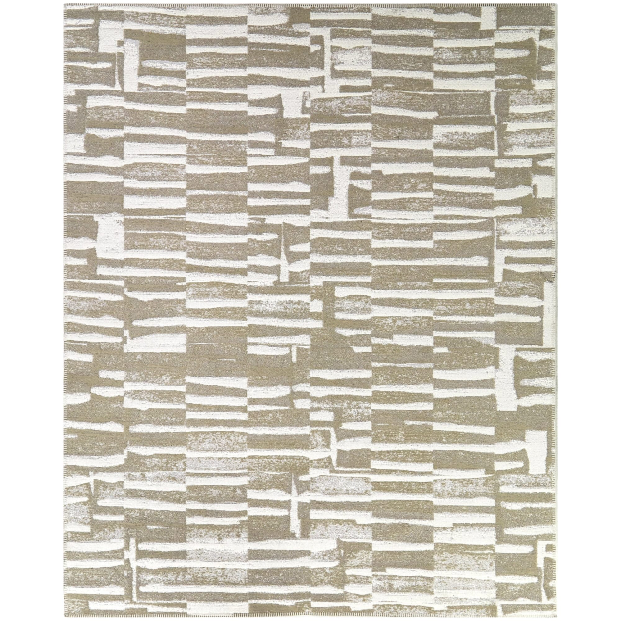 Martine Modern Abstract Jute Indoor/Outdoor Area Rug