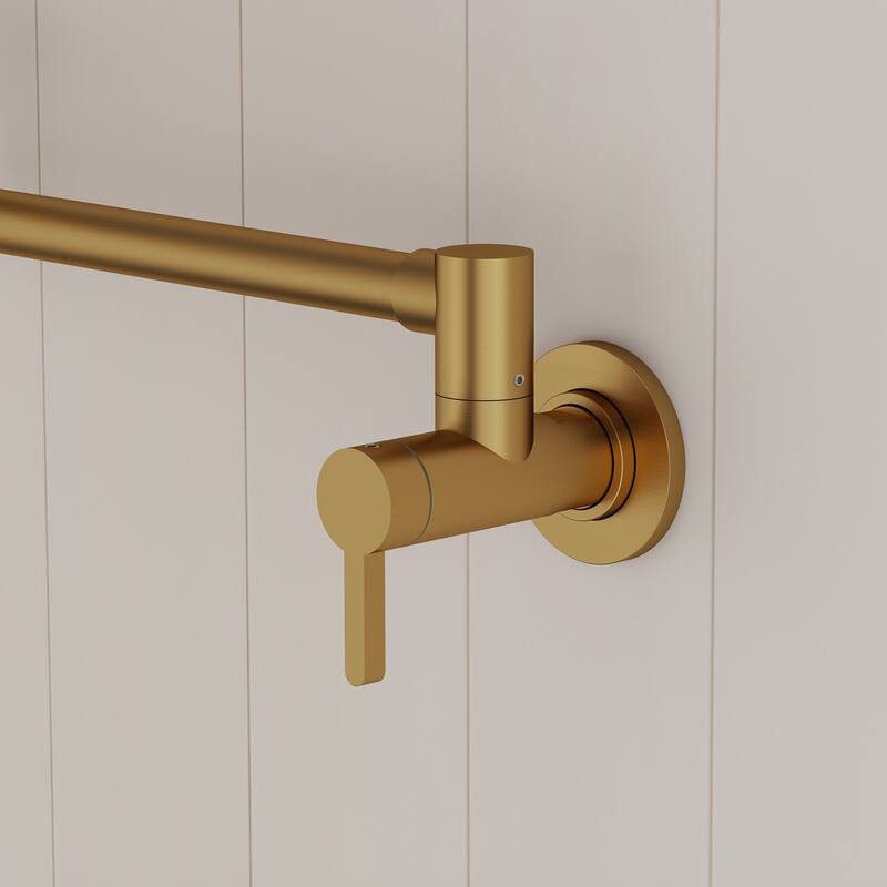 Wall Mounted Cold-Water Pot Filler,Folding Kitchen Faucet