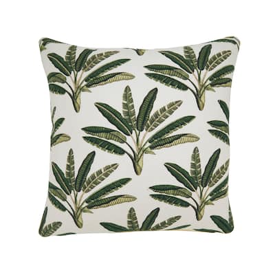 Palm Tree Throw Pillow
