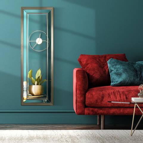 HOMCOM Modern Full Length Mirror, Wall Mirror for Living Room, Bedroom
