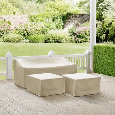 Crosley 3Pc Sectional Cover Set