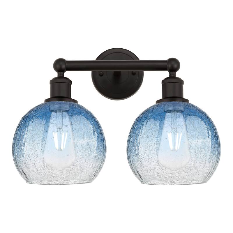 Innovations Lighting Endless Possibilities Edison - Brookhaven Globe - 2 Light 17" Bath Vanity Light