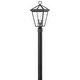 preview thumbnail 1 of 2, Hinkley Alford place 2-Light Outdoor Post Mount in Museum Black