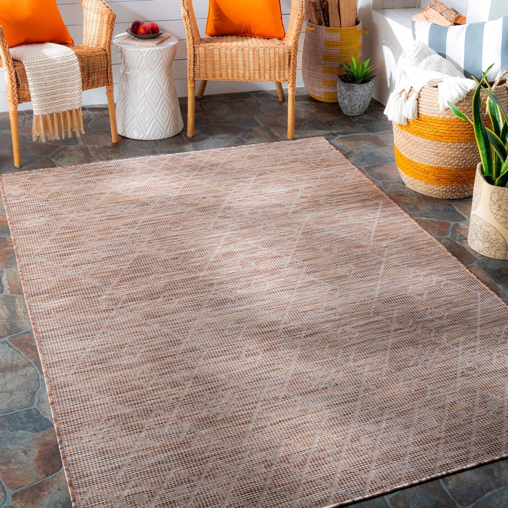 Artistic Weavers Ocalan Moroccan Tribal Outdoor Area Rug