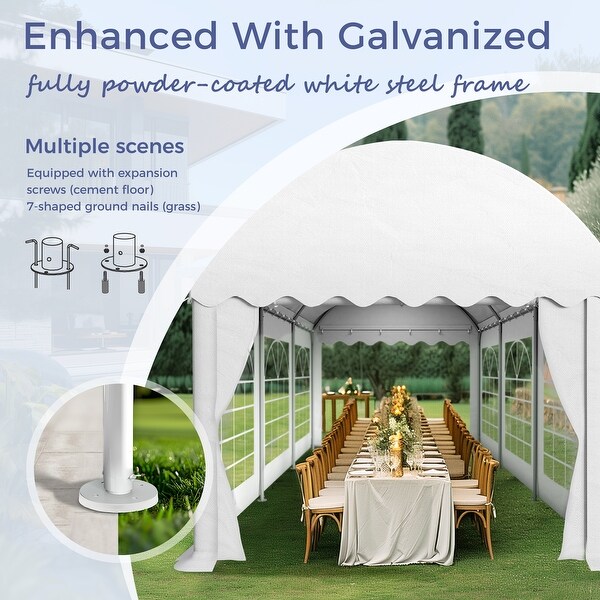 20 x 20 wedding tent clearance