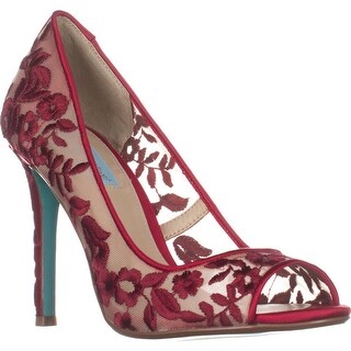 Betsey Johnson Leopold Plaid Pumps - Free Shipping Today - Overstock ...