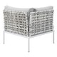 preview thumbnail 21 of 19, Harmony 10-Piece Sunbrella® Basket Weave Outdoor Patio Aluminum Sectional Sofa Set