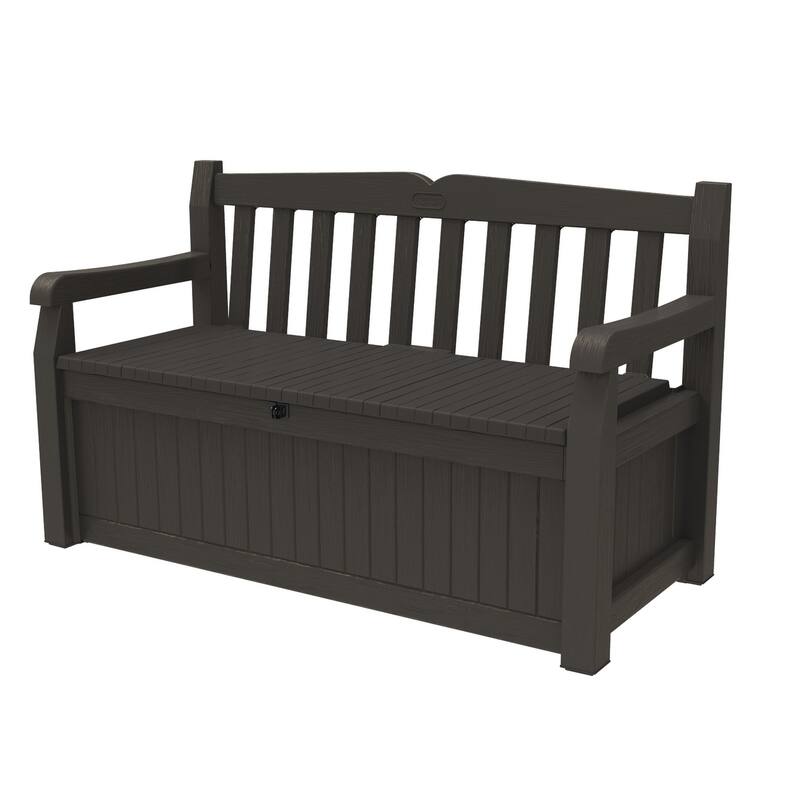 Keter Solana 70 Gallon Resin Storage Bench - N/A