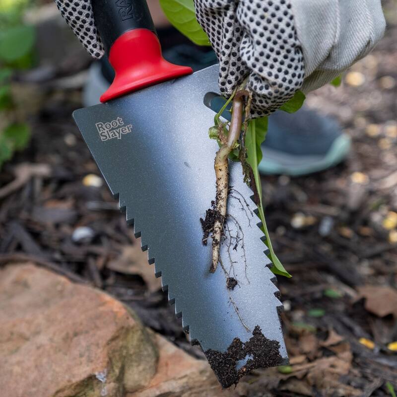 Radius Garden Root Slayer, Trowel/Holster, Red - N/A