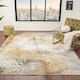 N Natori Serengeti Leopard Area Rug - 5'3" x 7'6" - Gold
