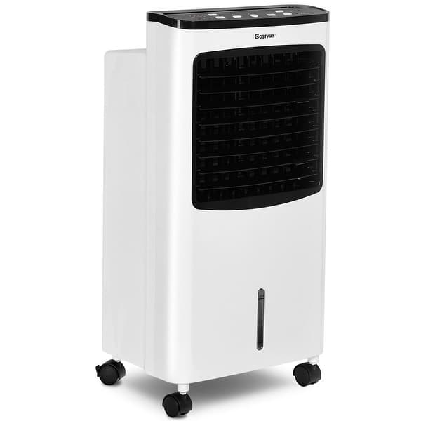 Kinematica Vakantie Tien jaar Portable Air Cooler with Remote Control - 15" (L) x 11.5" (W) x 29" (H) -  On Sale - Overstock - 28430597