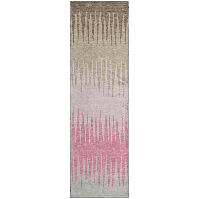 Premium Washable Super Soft Modern Spikes Mayfield Rug