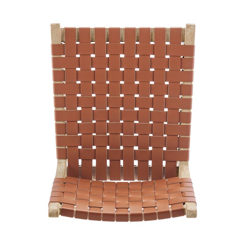 NPD Furniture Marco Faux Leather Counter Stool Drift Wood Frame