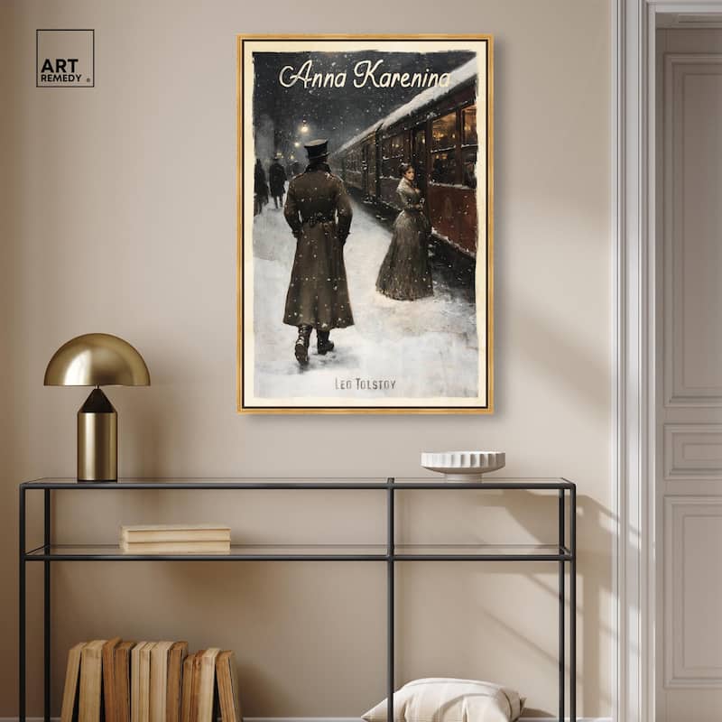 Anna Karenina Canvas by Art Remedy