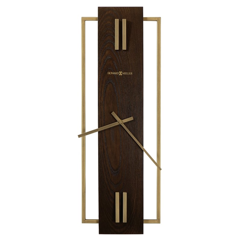 Howard Miller Harwood II Wall Clock - Satin Espresso