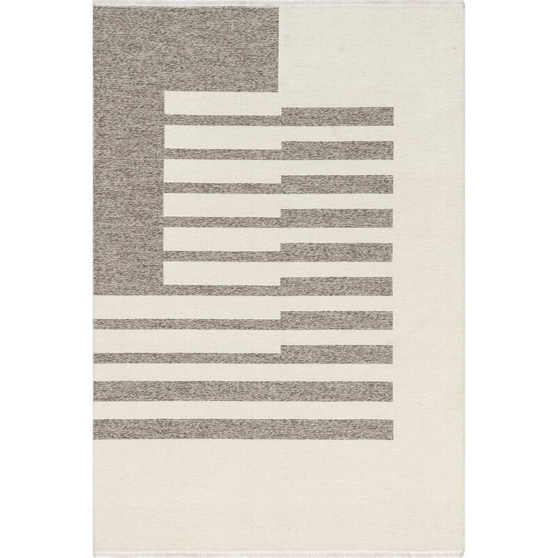 Nuloom Sofya SuperiorWash Abstract Striped Reversible Machine Washable Area Rug
