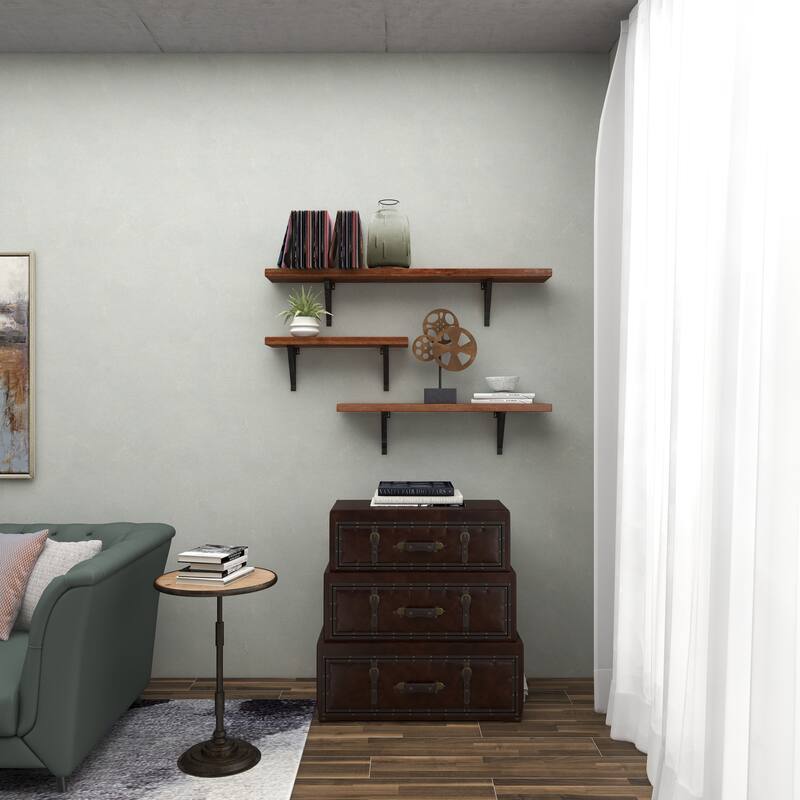 Metal Film Reel Decorative Sculpture with Elevated Block Base - Bronze - Roche River Decor