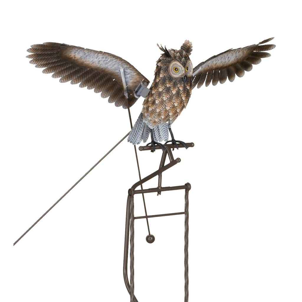 Rocker Stake - Owl - 34.5"x22"x48.25"