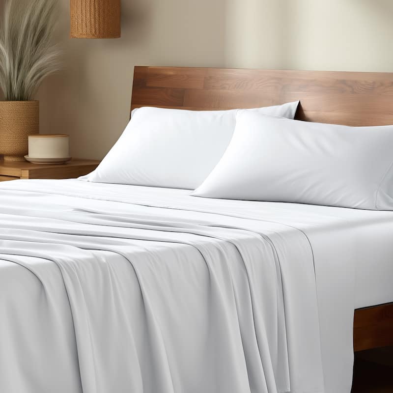 Bare Home Rayon from Bamboo Sheet Set - Deep Pocket - Breathable