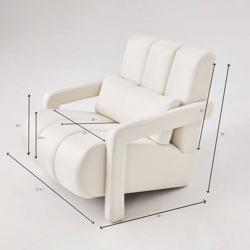 Modern Upholstered accent chair