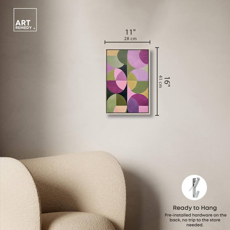 Purpurea II Canvas by Art Remedy