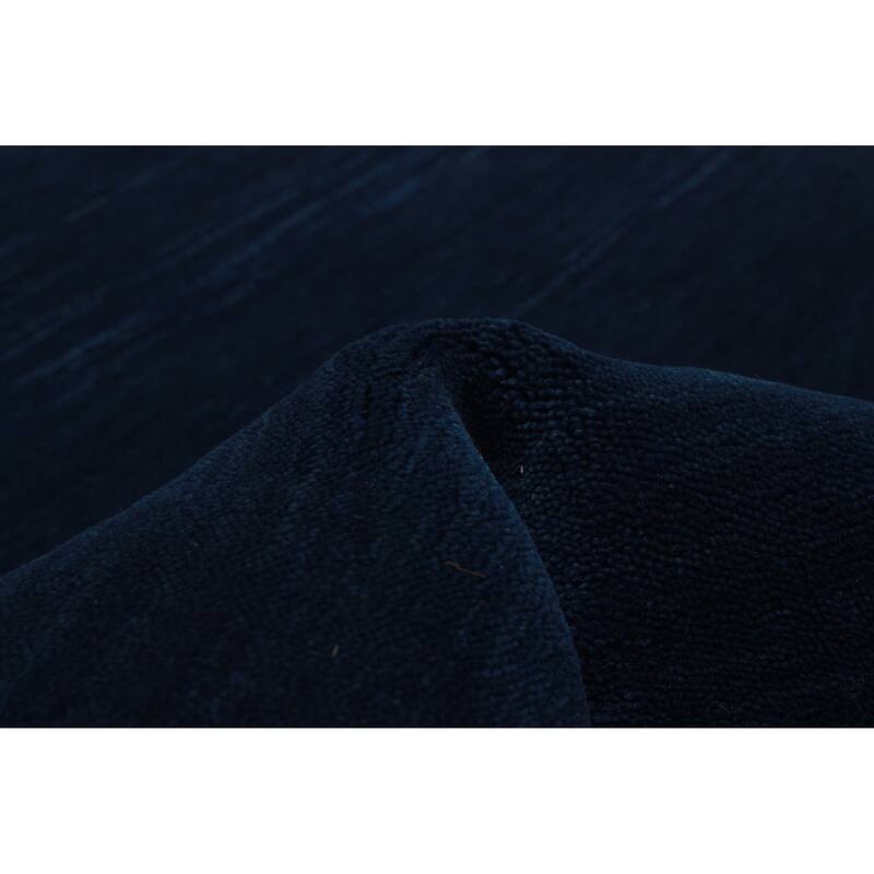 Kashkuli Gabbeh Navy Rug 2'6" x 6'5" - 2'6 x 6'5