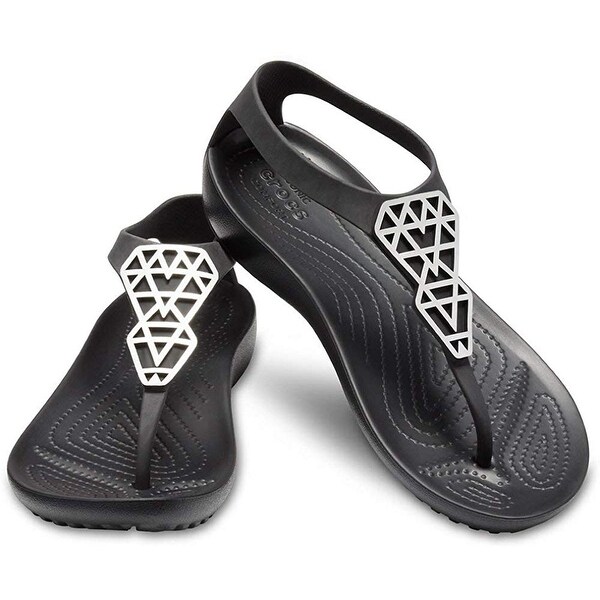 Crocs serena online embellished sandal