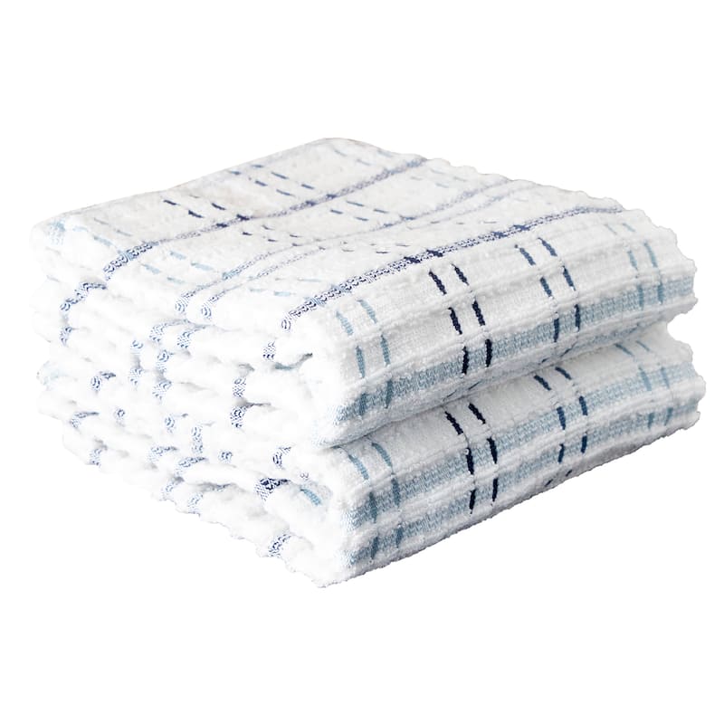 RITZ Royale Check Cotton Kitchen Towels (Set of 2)