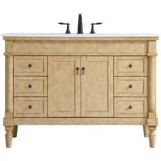 Elegant Lighting VF13048-VW Lexington 48" Free Standing Single Basin