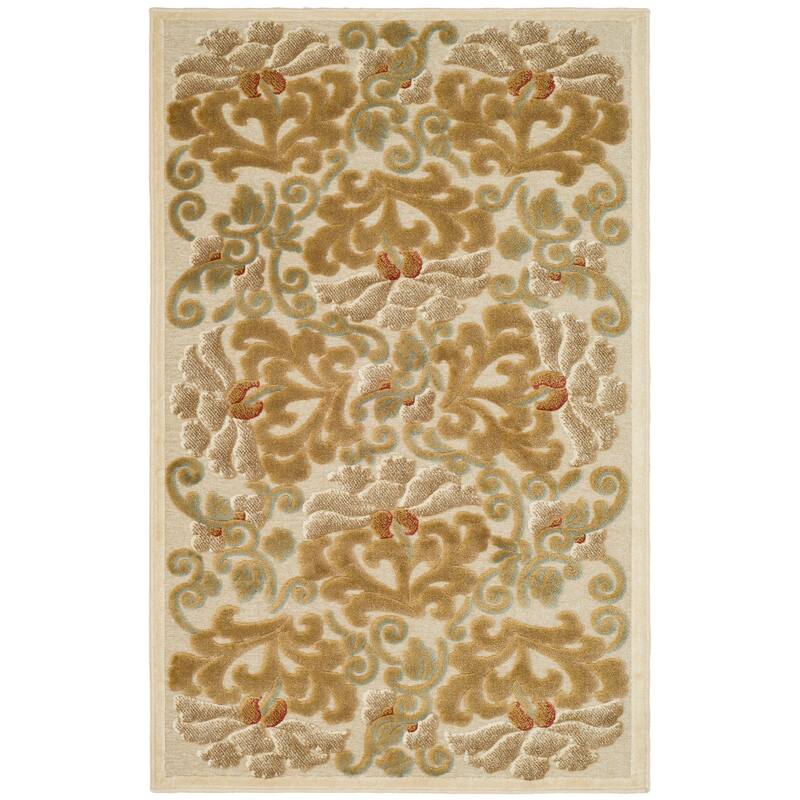 Martha Stewart by SAFAVIEH Handmade Floating Dahlia Viscose Rug