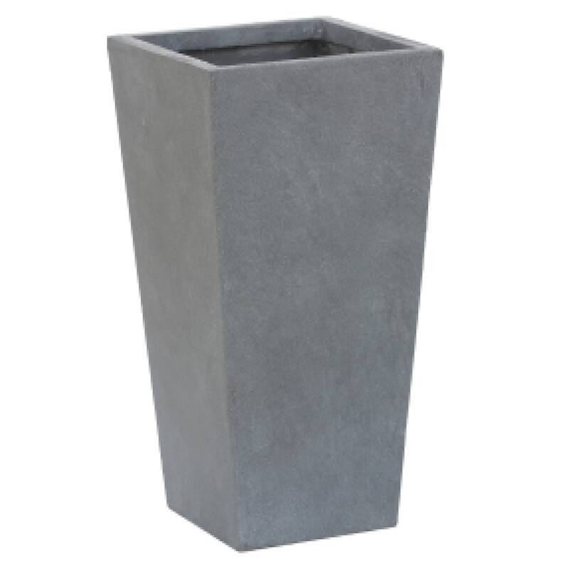 Tall Tapered Square Indoor & Outdoor MgO Planter
