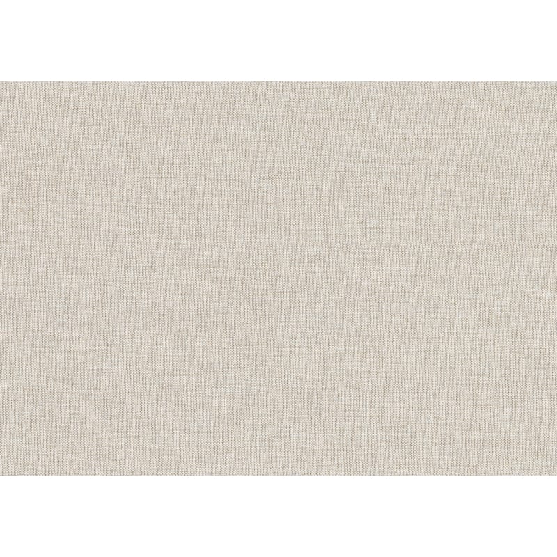 1pc Daybed with Trundle Beige Fabric Upholstery Wooden Frame