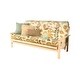 preview thumbnail 13 of 12, Porch & Den Kern Antique Wood Futon Set with Innerspring Mattress