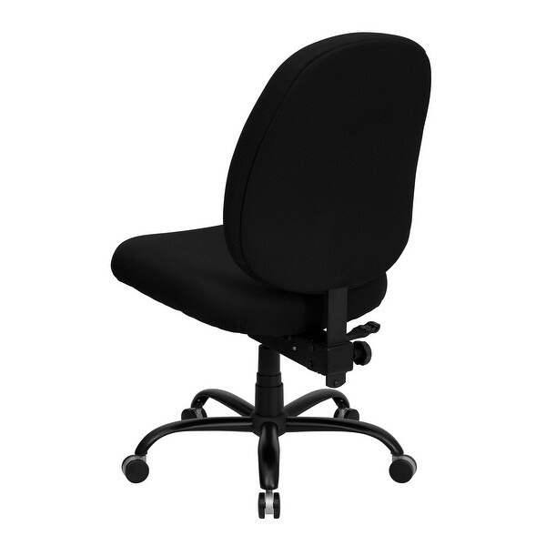 Big Tall 400 lb. Rated High Back Fabric Swivel Ergonomic Office