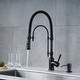 preview thumbnail 25 of 87, WOWOW Single Handle Gooseneck Pull Down Sprayer Kitchen Faucet