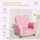 preview thumbnail 3 of 9, Kids Sofa Toddler Tufted Upholstered Sofa Chair Princess Couch Furniture with Diamond Decoration for Preschool Child