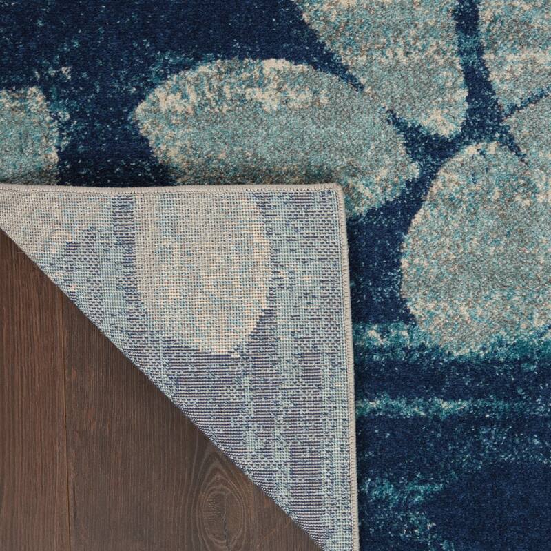 Jexo Power Loomed Stain Resistant Area Rug By HomeRoots - 87' X '63' X '0.5