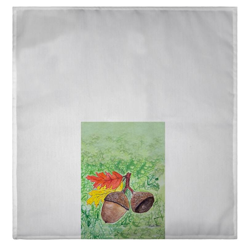 Drake's Acorns Guest Towel - 20x20