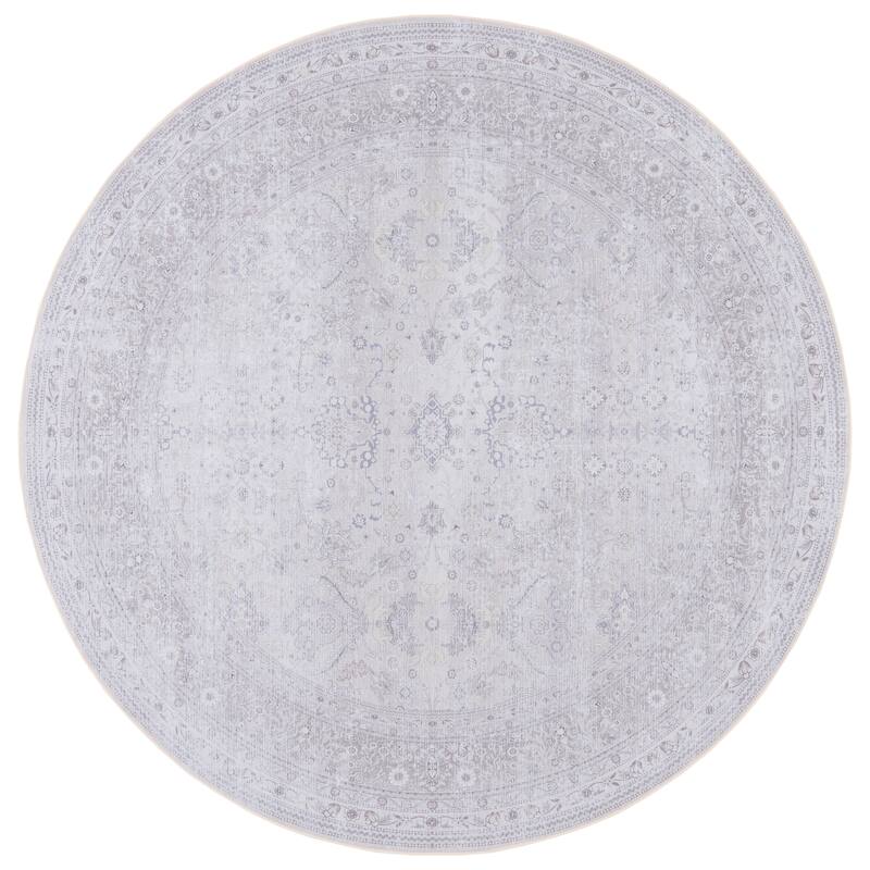 SAFAVIEH Tucson Machine Washable Slip Resistant Giouli Oriental Medallion