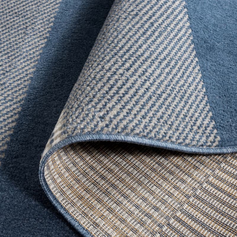 SAFAVIEH Pyramid Nanie Modern Stripe Rug