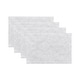 preview thumbnail 1 of 22, Porch & Den Pamela Damask Placemat (Set of 4) - 13"x19" White