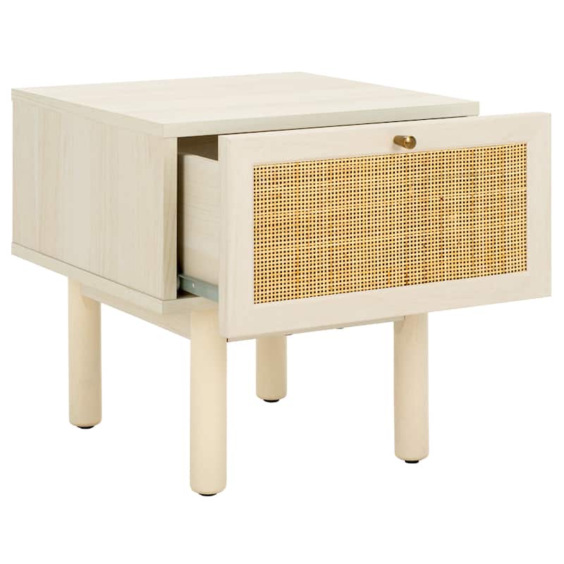 SAFAVIEH Home Aino 1 Drawer Nightstand.