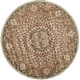 preview thumbnail 48 of 73, SAFAVIEH Handmade Heritage Cassondra Traditional Oriental Wool Rug 3'6" Round - Blue/Grey - Round