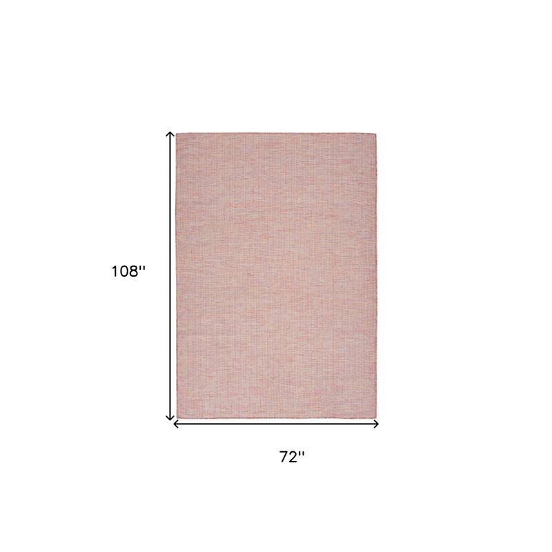 HomeRoots Contemporary Rectangle Outdoor Rug - 6' X 9'