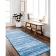 preview thumbnail 4 of 13, Livabliss Hera Machine Washable Moroccan Area Rug Blue - Rectangle - 8' 10" x 11' 9"