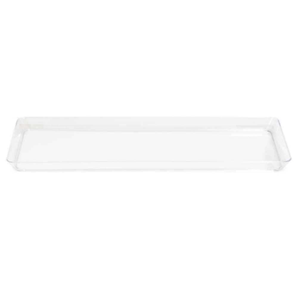 3 Pack Serving Platter Clear Plastic 14 Round