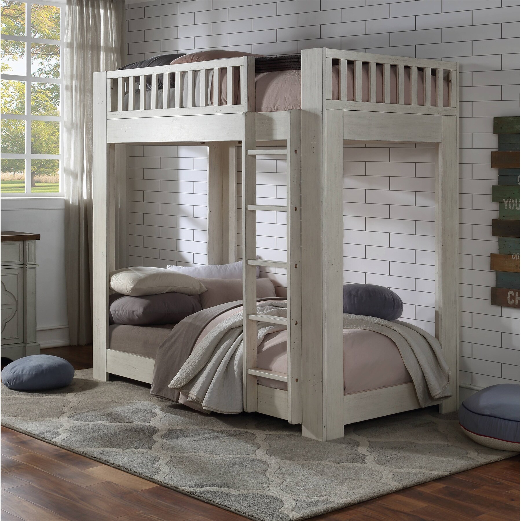 Twin over full online bunk bed hardware