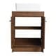 preview thumbnail 56 of 112, ARTCHIRLY 24/36/48/60 Inch Bathroom Vanity with Sink, Freestanding Bathroom Vanity with Soft Close Door and Shelf