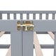 preview thumbnail 18 of 106, Twin/Full/Queen Size Floor Bed with Door, Wood Montessori Bed for Kids